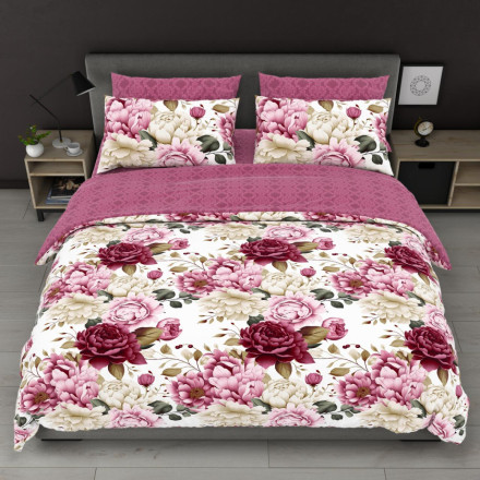 Бязь постільна білизна двоспальний комплект