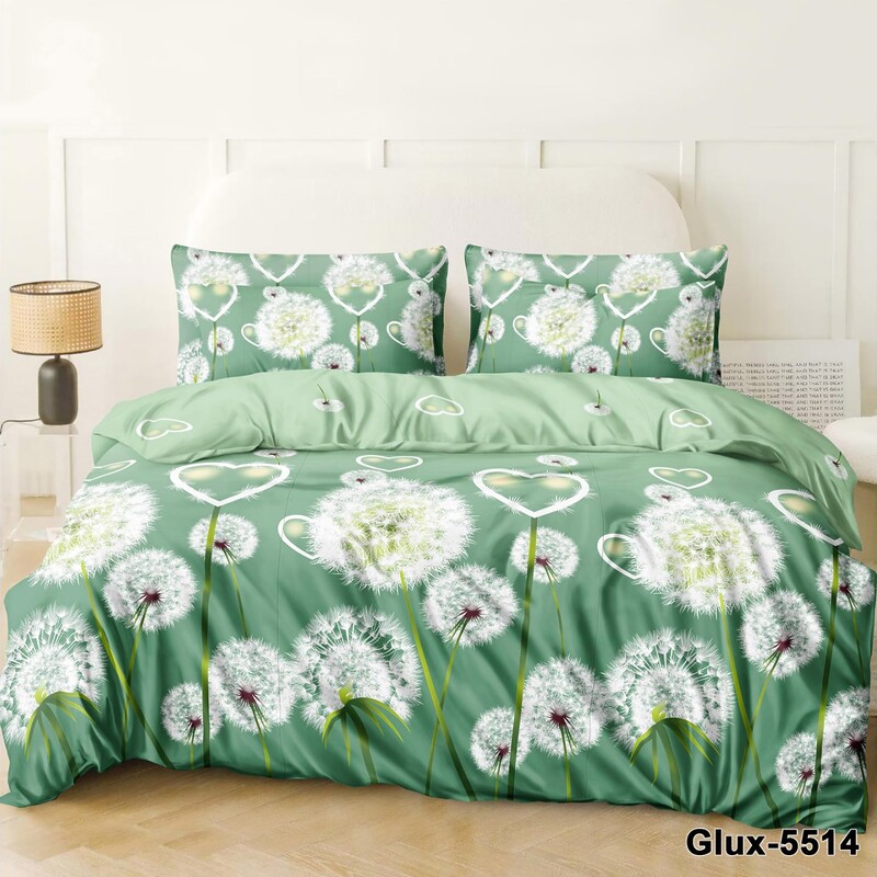 Бязь постільна білизна євро комплект 4139e