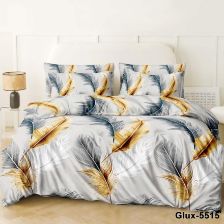 Бязь постільна білизна сімейний комплект 4140s